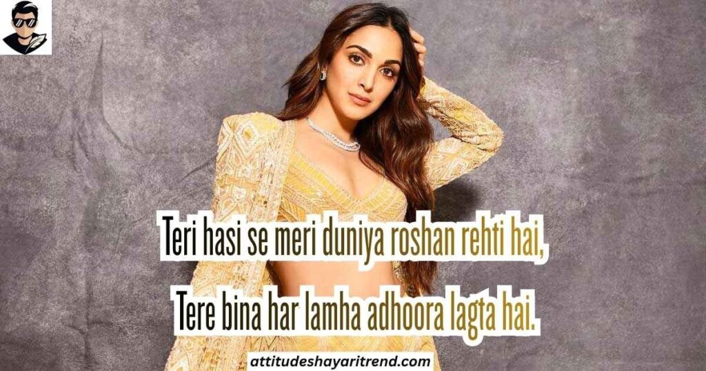 Hindi Shayari in English – Love, Sad & Romantic Lines 2026 8 2 Line Love Shayari In Hindi English