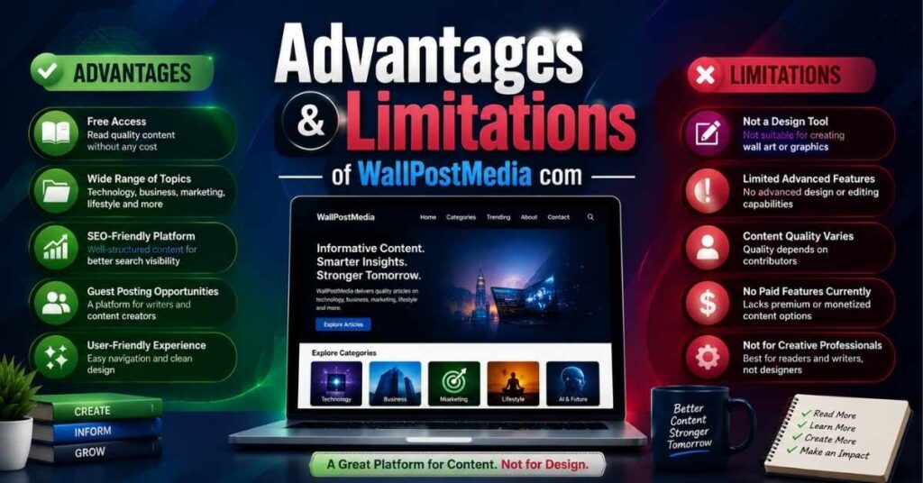 WallPostMedia com Review (2026): Features, How It Works, Pros, Cons & Complete Guide 3 Advantages and Limitations