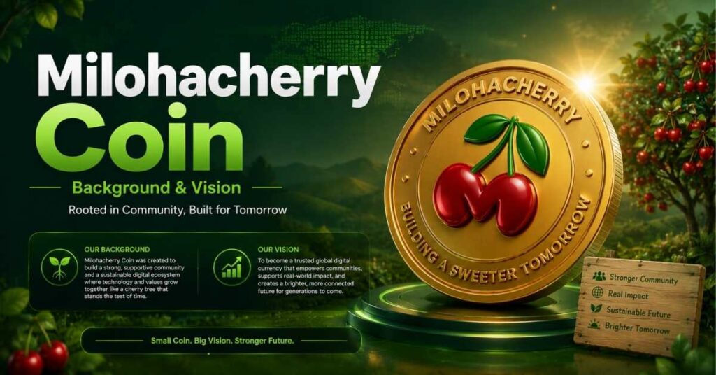 Milohacherry Coin Explained: Features, Risks & Beginner Guide 2026 2 Background and Vision of Milohacherry Coin