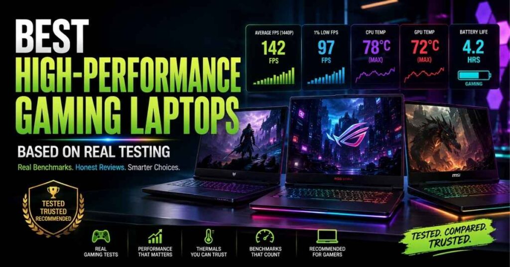 TheLaptopAdviser Review 2026: Honest Gaming Laptop Tests & Buying Guide 3 Best High-Performance Gaming Laptops Based on Real Testing