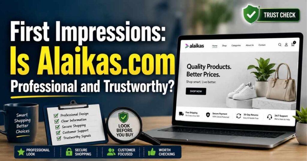 Alaikas Com Review (2026): Is It Legit, Safe, or a Scam? 2 First Impressions: Is Alaikas.com Professional and Trustworthy?