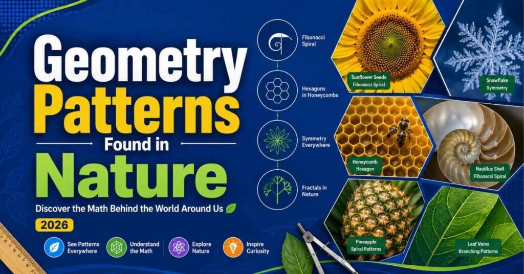 Geometry Learn V3: The Ultimate Beginner's Guide to Shapes & Angles (2026) 4 Geometry Patterns Found in Nature