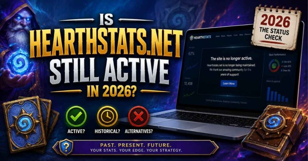 Hearthstats Net News: Latest Updates, History, Features & Best Alternatives (2026) 2 Is Hearthstats.net Still Active in 2026?